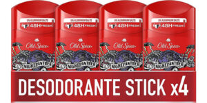 Chollo Pack x4 Desodorante en barra Old Spice Night Panther de 50 ml para hombre