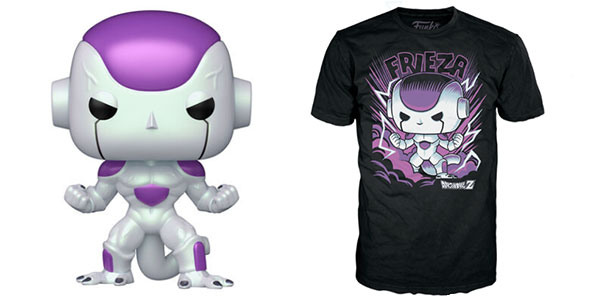 Chollo Pack Funko Freezer de Dragon Ball Z + Camiseta exclusiva