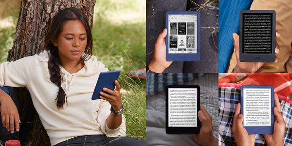 ▷ Chollo Kindle con luz frontal + 3 meses de Kindle Unlimited por sólo  59,99€ con envío gratis (33% de descuento)