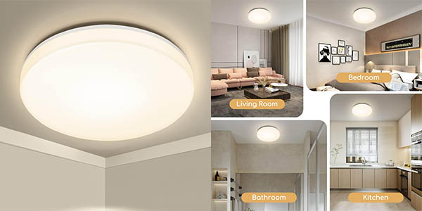 Plafón LED Aigostar de 18W y 4000K