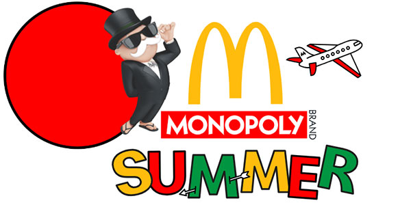 Vuelve el Monopoly McDonald's (y te puedes llevar un coche)