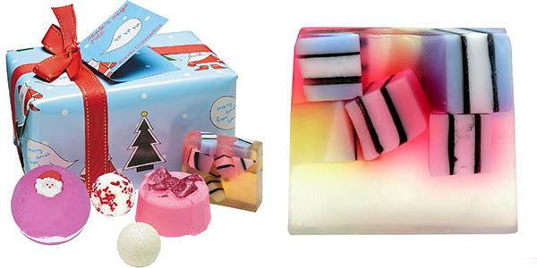 Set de regalo Bomb Cosmetics con 5 productos para el baño
