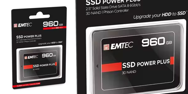 SSD Emtec x150 Power Plus 960 GB barato