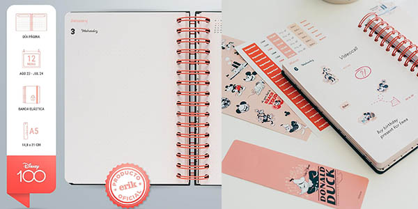 agenda disney 100 aniversario oferta