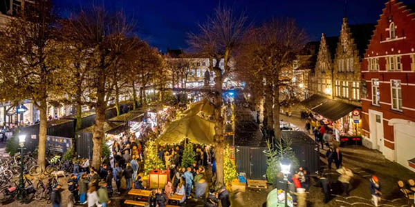 Brujas mercado Navidad