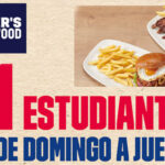 2x1 para estudiantes en Foster's Hollywood