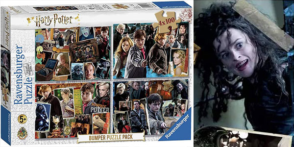 Chollo Pack de 4 puzles de Harry Potter de 100 piezas