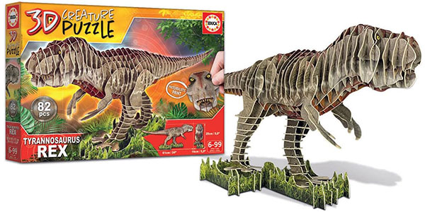Chollo Puzle 3D T-REX de Educa