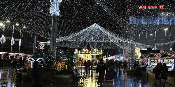 Craiova mercado Navidad Rumanía