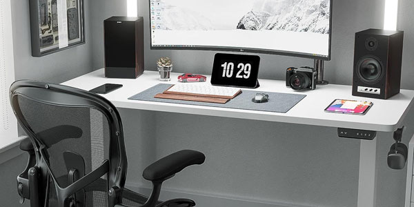 Escritorio eléctrico Cubiker en oferta