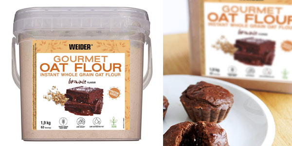Harina avena integral Weider Oat Gourmet barata
