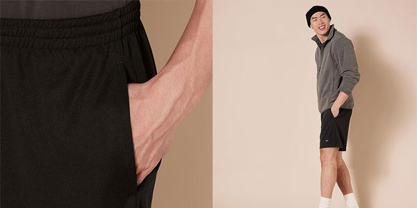 Pantalones cortos deporte Amazon Essentials en oferta