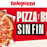 Pizza y Bebida SIN FIN en Telepizza