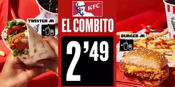 Promoción Combitos KFC
