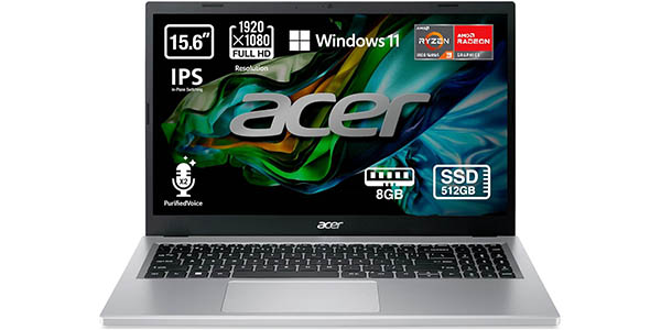 Portátil Acer Aspire 3 A315-58 de 15.6" FHD