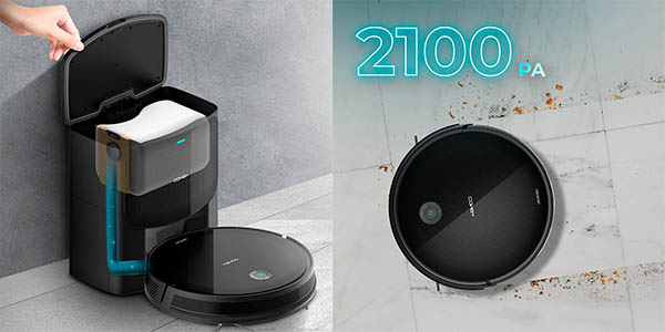 ▷ Chollo Robot aspirador Cecotec Conga 2499 Ultra Home Titanium por sólo  152,15€ con envío gratis (-16%) ¡TOP ventas!