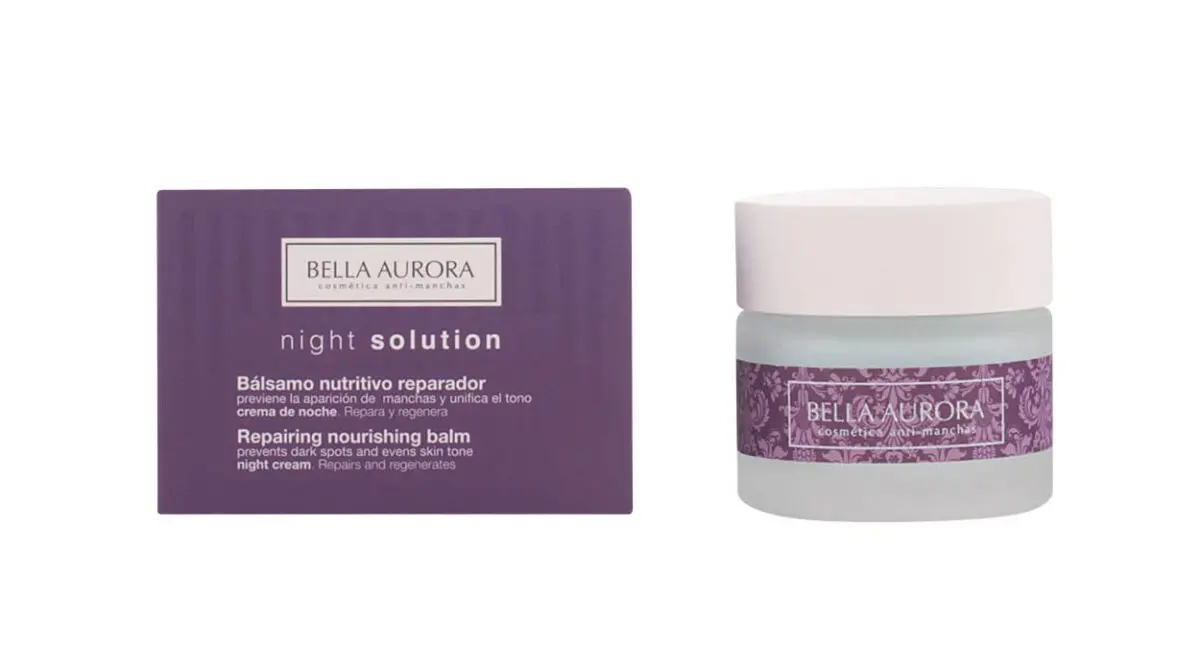 Esta crema Bella Aurora repara las manchas por la noche y hoy te cuesta poquísimo con este cupón