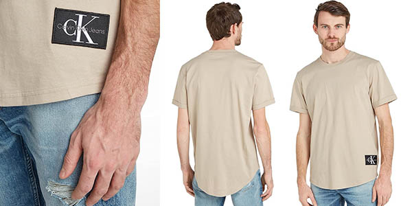 Calvin Klein Insignia camiseta hombre manga corta oferta
