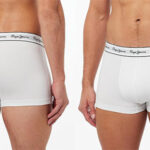 Chollo Pack de 3 bóxer Pepe Jeans Trunks para hombre