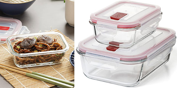 Chollo Set de 2 fiambreras Tatay Cook&Eat de 370 y 1.100 ml