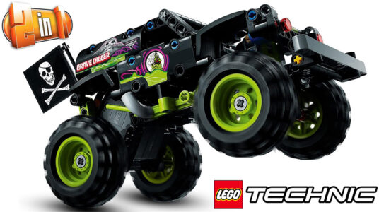 Chollo Set Monster Jam Grave Digger de LEGO Technic