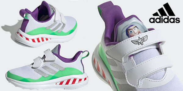 Chollo Zapatillas infantiles Adidas Fortarun Disney Buzz Lightyear Toy Story