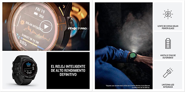 Smartwatch Garmin Fēnix ​​7 Pro barato