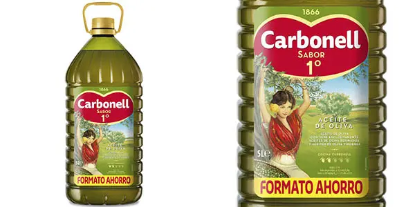 Garrafa Aceite de oliva Carbonell 1º