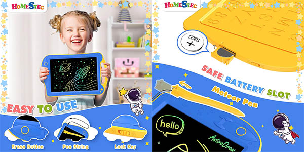 Homestec Astrodraw tableta dibujo infantil oferta