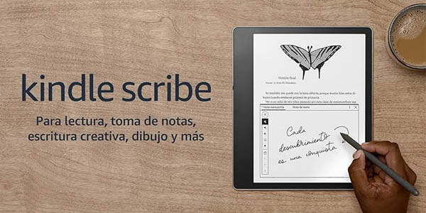 Kindle Scribe con pantalla Paperwhite táctil de 10,2"