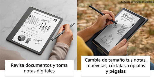 Kindle Scribe con pantalla Paperwhite táctil de 10,2"