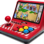 Mini máquina arcade retro Powkiddy A12