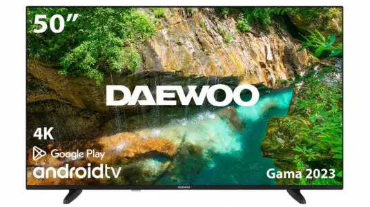 Smart TV Daewoo 50DM62UA UHD 4K de 50″ con Android TV