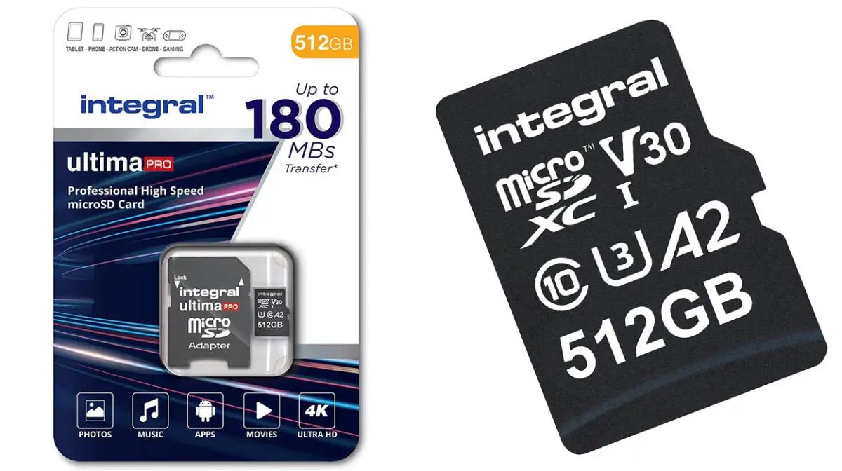 Esta tarjeta de memoria de 512 GB alcanza velocidades 4K y hoy tiene un precio imposible de creer