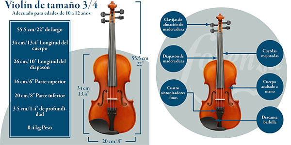 violín Forenza Uno para principiantes oferta