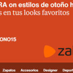 Zalando cupón descuento otoño