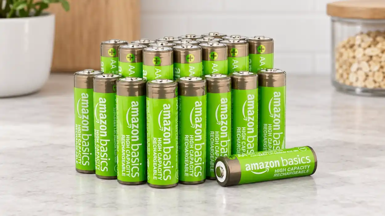 Pack x24 pilas AA recargables Amazon Basics de 2400 mAh y precargadas