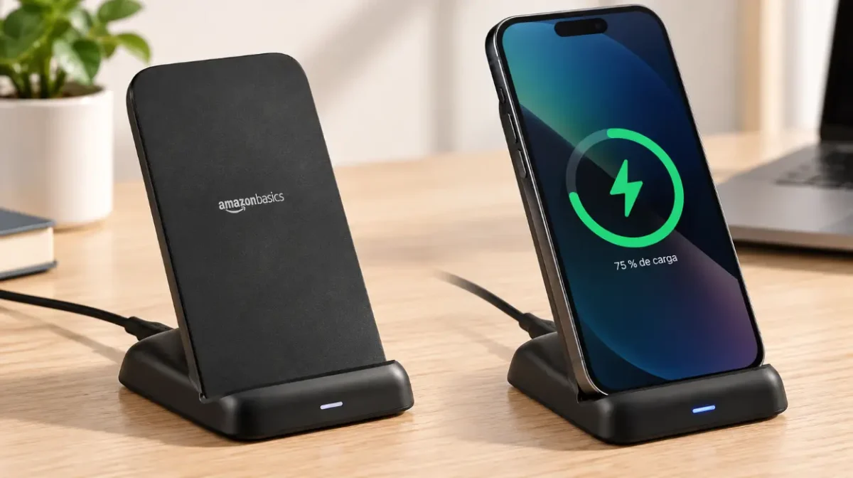 Carga rápido y sin complicaciones tu iPhone con esta base inalámbrica rebajada a mitad de precio