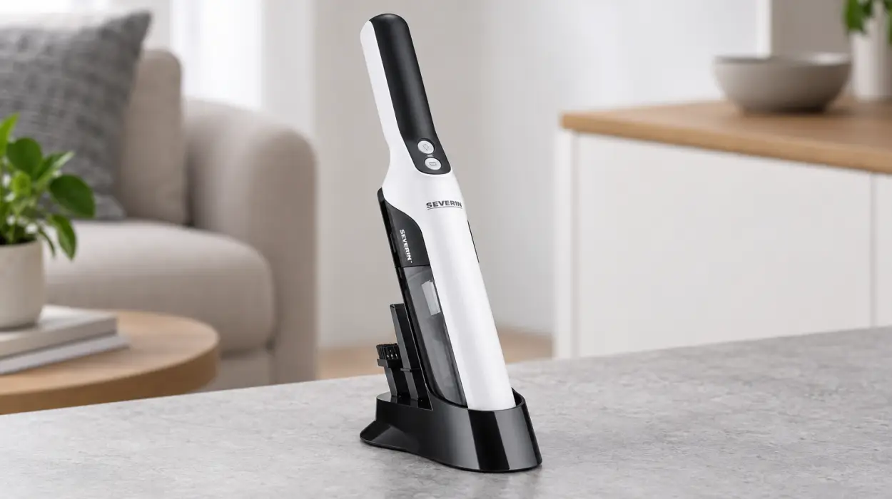 Aspiradora de mano Severin HV 7140 sin cable, con autonomía de hasta 30 min