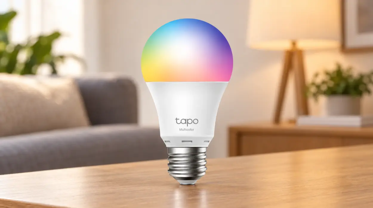 Bombilla inteligente Wi-Fi Tapo L530E multicolor de 800 lm con casquillo E27