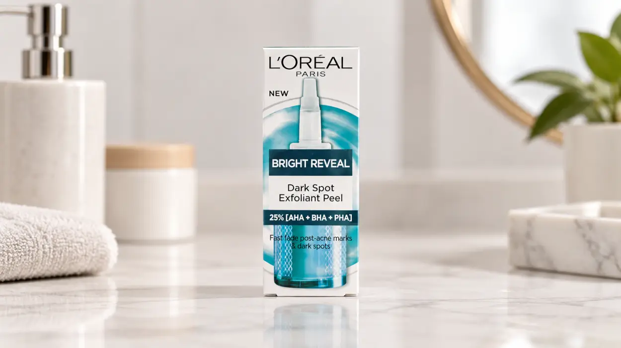 Exfoliante facial L'Oréal Paris Bright Reveal para manchas y textura irregular