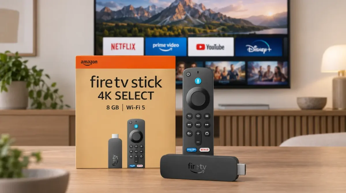El nuevo Fire TV Stick 4K Select convierte tu tele en una Smart TV 4K