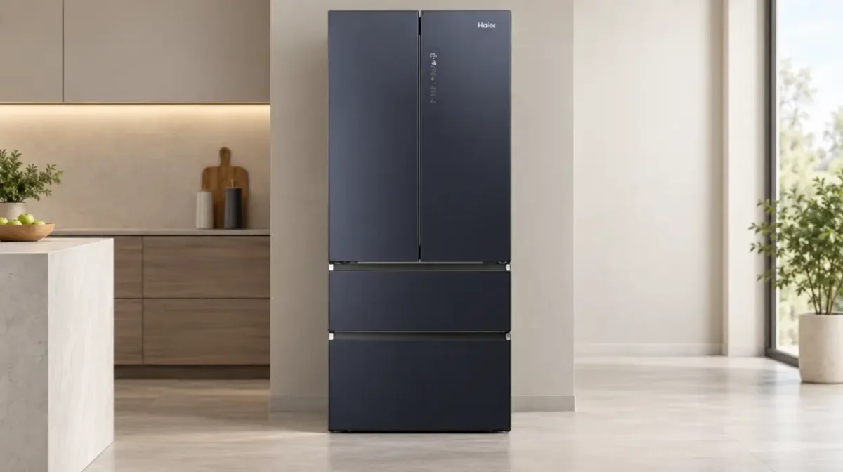 Frigorífico Haier FD 70 Series 7 HFW7720ENMB de puerta francesa y 479 l