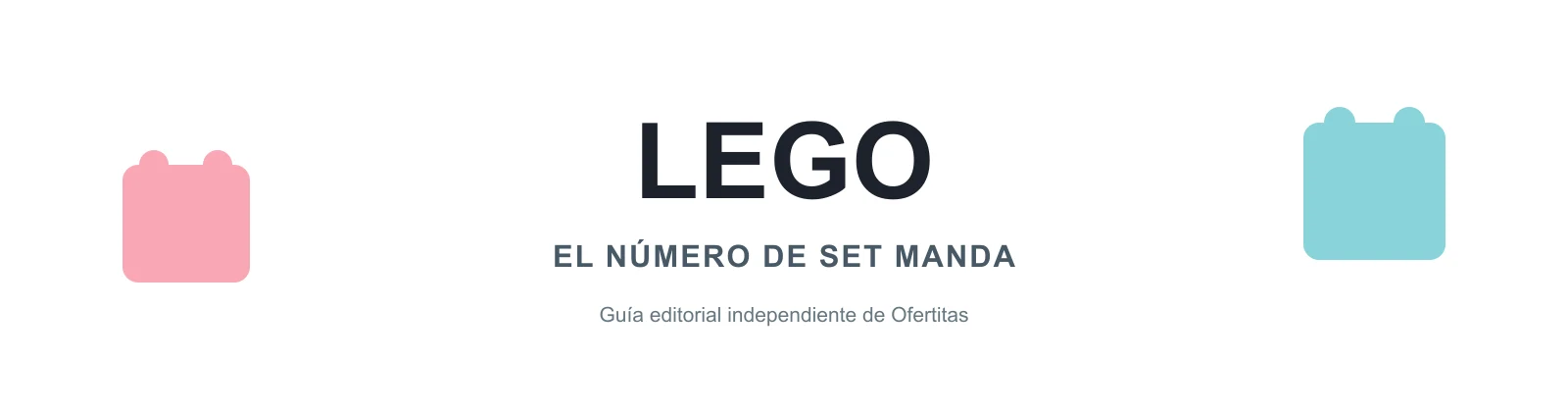 LEGO en Black Friday: el número de set manda