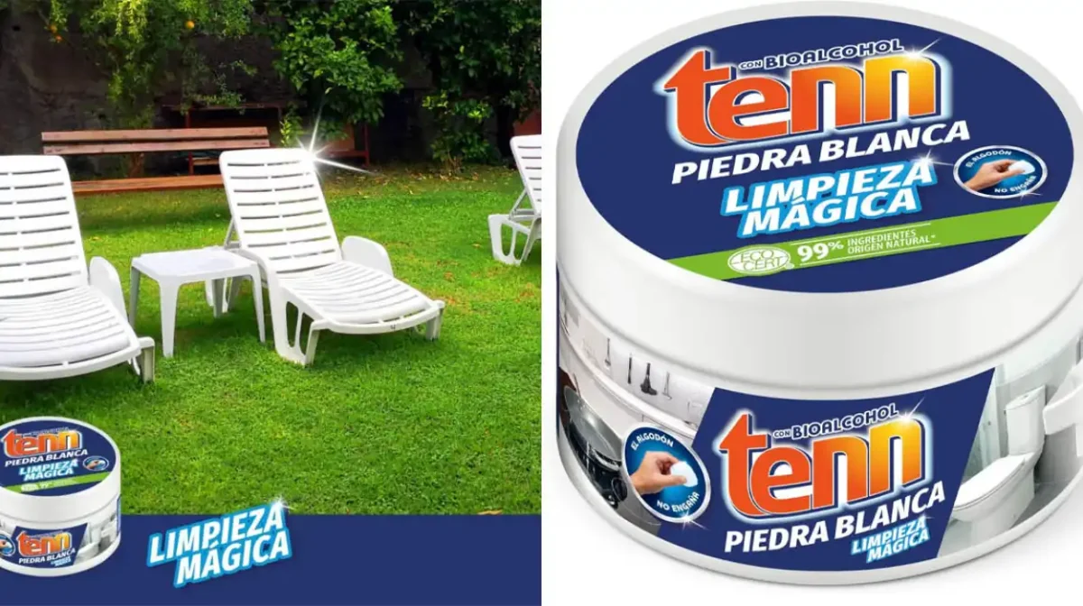 Limpiador ecológico multisuperficies Tenn Piedra Blanca
