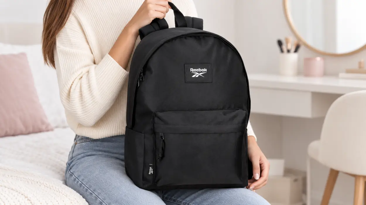 Mochila escolar Reebok Brooklyn con compartimento acolchado para portátil y estuche incluido