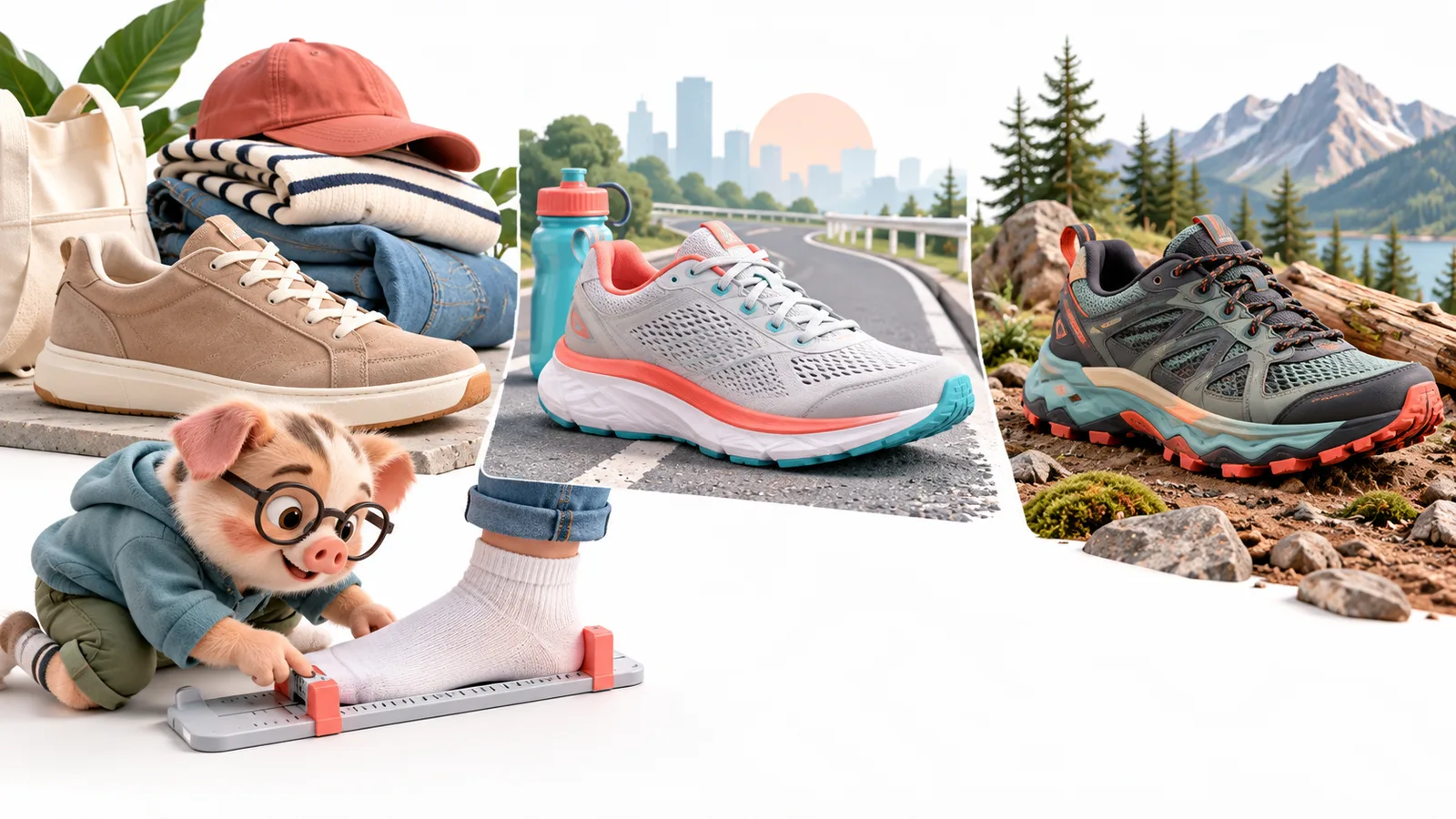 Comparativa ilustrada de New Balance