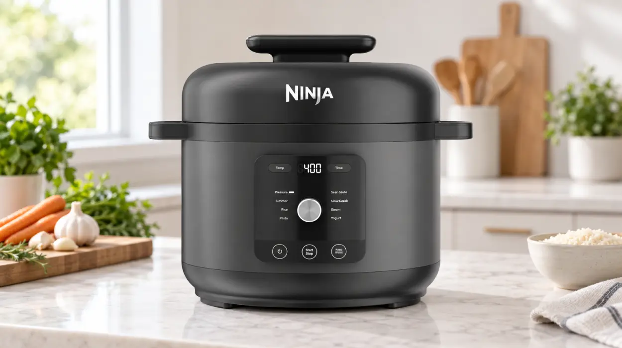 Olla a presión Ninja HyperHeat 9 en 1 de 6 l para cocinar a presión, arroz y al vapor