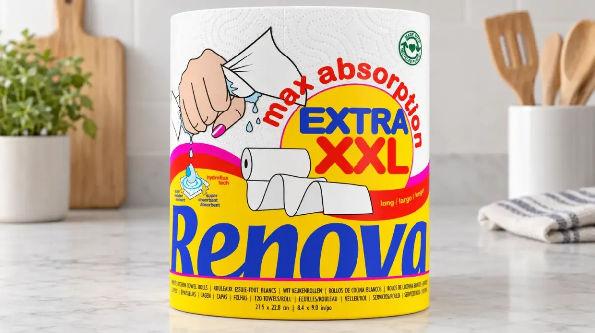 Rollo de cocina Renova Maxi Absorption Extra XXL