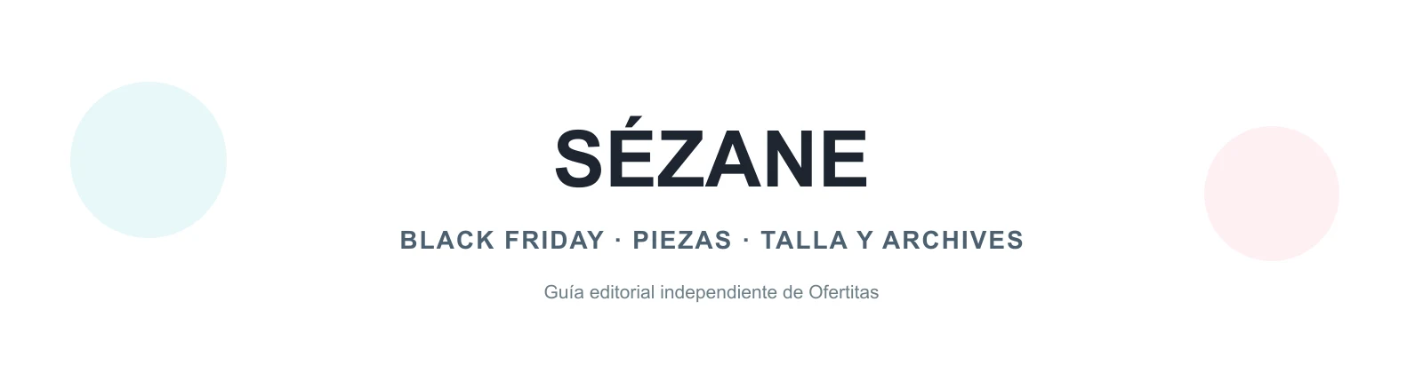 Guía editorial de Sézane en Black Friday